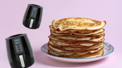 Zo maak je bananen pannenkoeken in de Airfryer (ja, dat kan!)