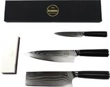 Sumisu Knives - Sumisu Japanse messenset 3-delig black incl. slijpsteen -Black... | bol.com