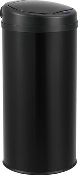 Prullenbak met sensor 68xØ30,5 cm 42 liter zwart | bol.com