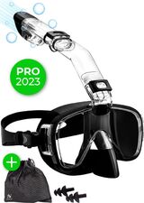 Nuvance snorkelmasker met oordoppen&nbsp;