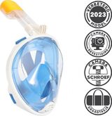 Gadgy Snorkelmasker voor kinderen- Snorkelset Blauw - Full Face Duikmasker - Duikbril... | bol.com