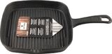 Cast Iron - Grillpan - Gietijzer - 23cm - Zwart - 23 x 23 cm | bol.com