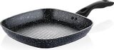 Westinghouse Grillpan - Ø 28 cm - Zwart Marmer - Geschikt voor alle warmtebronnen... | bol.com