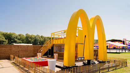 Lekker: McDonald's is te vinden op festivals deze zomer
