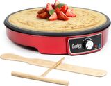 Gadgy Crêpe Maker - Pannenkoekenmaker Ø30CM - Regelbare Thermostaat - 1000W - Spatel... | bol.com