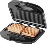 Tomado TGS2000B - Tosti ijzer - Grillplaten - 21,5 x 12 cm - 750 watt - Zwart | bol.com