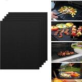 BBQ Grill mat - 6 stuks - Anti aanbak oven mat - Hittebestendig - Vaatwasser bestendig... | bol.com