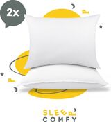 Sleep Comfy - Hoofdkussen - 30 dagen Proefslapen - 2 stuks Hotelkwaliteit Hoofdkussens... | bol.com