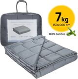 Kustaa bamboe verzwaringsdeken (7 KG – 152x203 cm)&nbsp;
