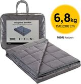 Kustaa Verzwaringsdeken 6,8kg - 152x203cm - 100% Katoen - Kalmeringsdeken - Weighted... | bol.com