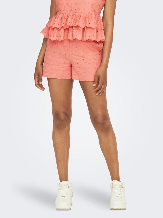 ONLY Regular fit Shorts - Coral Haze - 15296332