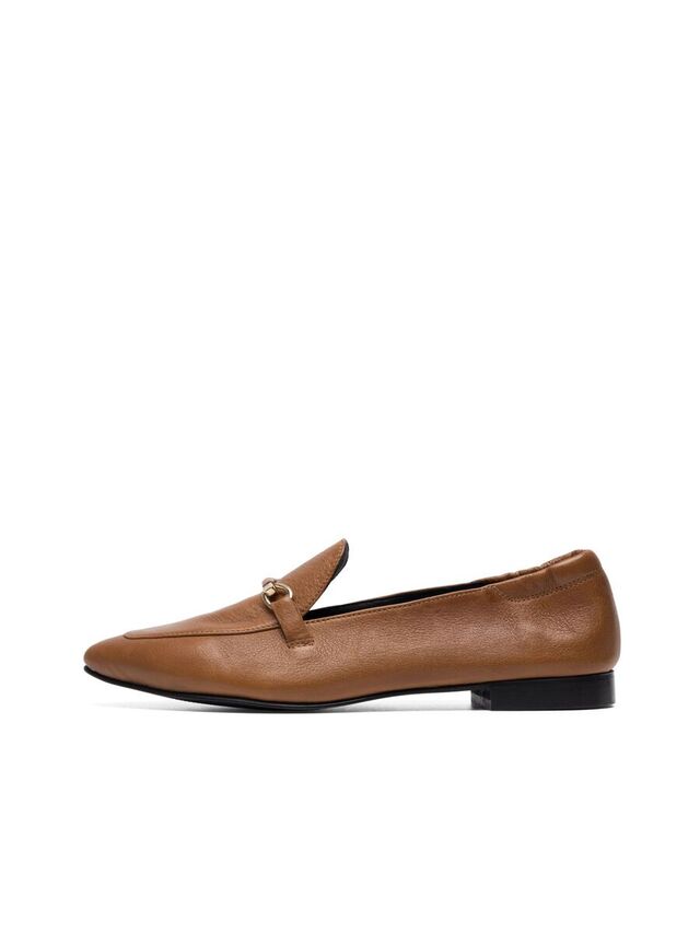 Bianco BIATRACEY LEATHER LOAFERS, Cognac, highres - 11250597_Cognac_001.jpg