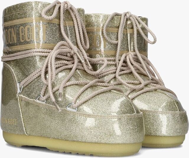 Gouden MOON BOOT  ICON LOW GLITTER - large