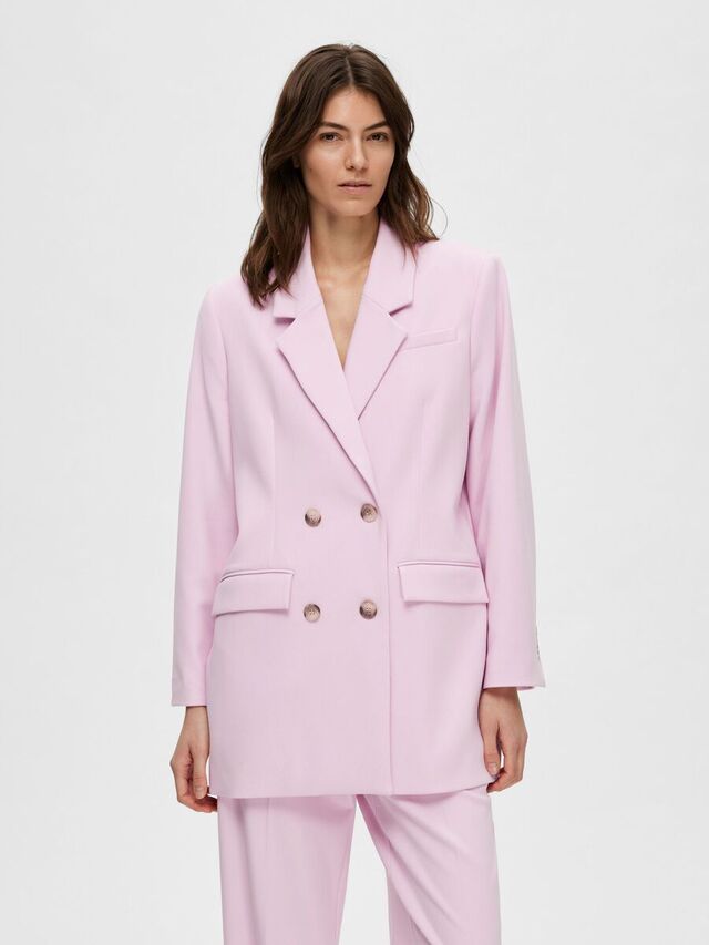 Selected TAILORED SINGLE-BREASTED BLAZER, Sweet Lilac, highres - 16092287_SweetLilac_003.jpg