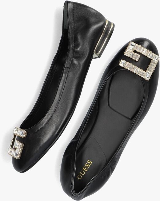 Zwarte GUESS Ballerina's MICKLE - large