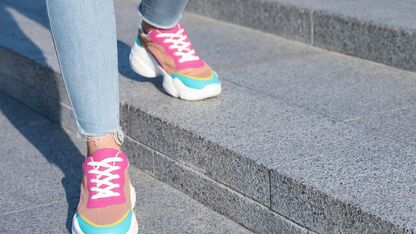 Trend: colorblocking sneakers
