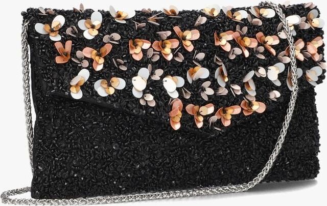 Zwarte BECKSONDERGAARD Clutch FLORADORA PARADI BAG - large