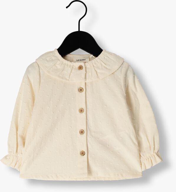 Ecru LIL' ATELIER Blouse NBFDALLAS LOOSE SHIRT - large