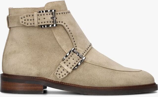 Beige PERTINI Enkellaarsjes 13476 - large