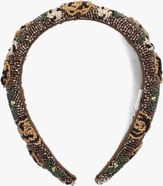 Bruine BECKSONDERGAARD Haarbanden FLORIAN WIDE HAIRBRACE - large
