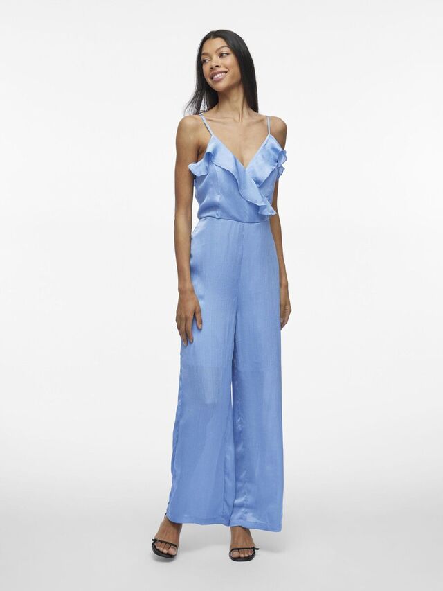 VILA MOUW RUCHE JUMPSUIT, Blissful Blue, highres - 14104373_BlissfulBlue_003.jpg