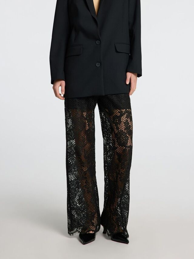 Selected KANT STRAIGHT FIT BROEK, Black, highres - 16097316_Black_003.jpg