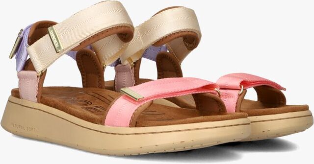 Multi WODEN Platte sandalen LINE - large