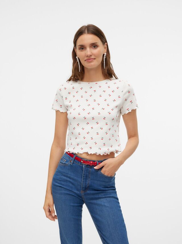 Vero Moda VMHARRY Top -Snow White - 10328855
