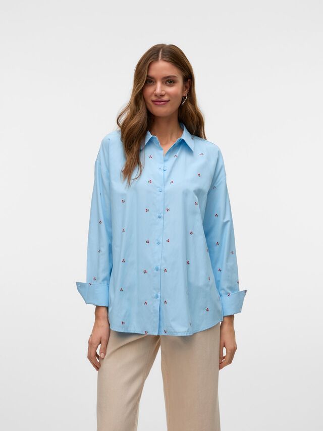 Vero Moda VMSOPHIA Overhemd -Airy Blue - 10331729