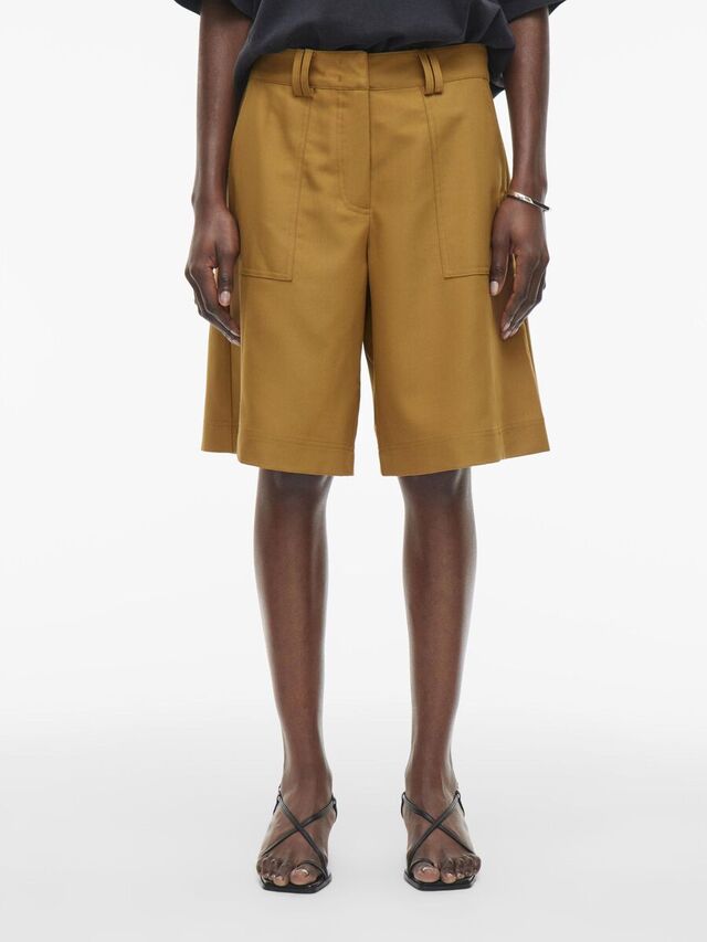 VILA LANGE SHORTS, Bone Brown, highres - 14105807_BoneBrown_003.jpg