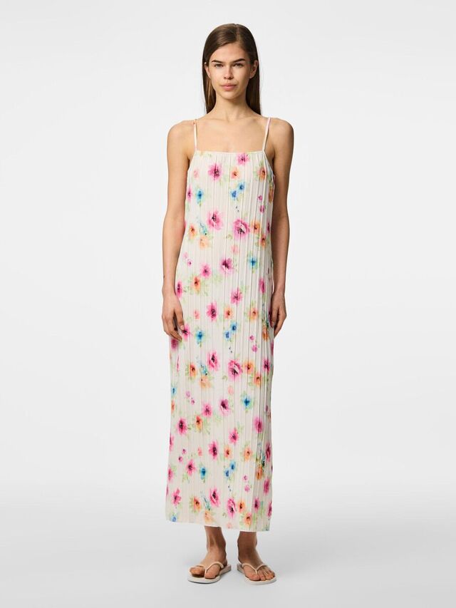 Pieces PCAMBER MAXI JURK, Bright White, highres - 17158902_BrightWhite_1199189_003.jpg