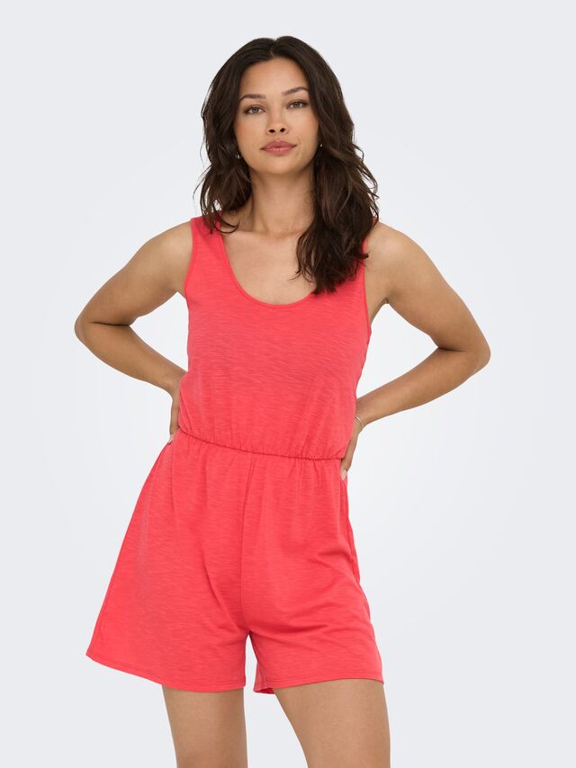ONLY JDYDORA Regular fit Playsuit -Rose of Sharon - 15345106