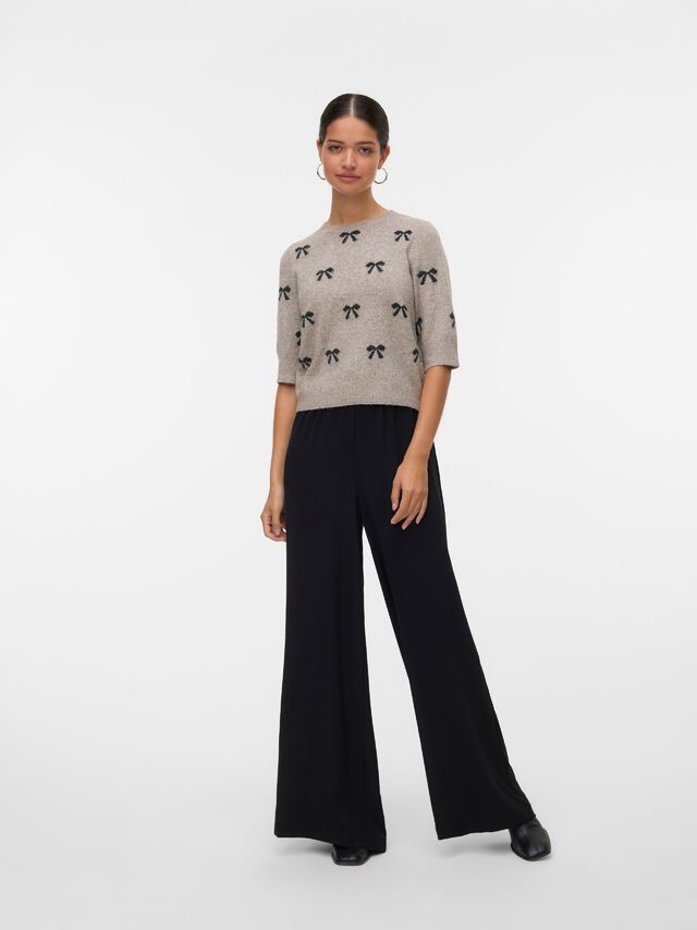 Vero Moda VMDOFFY Pullover -Moon Rock - 10330793