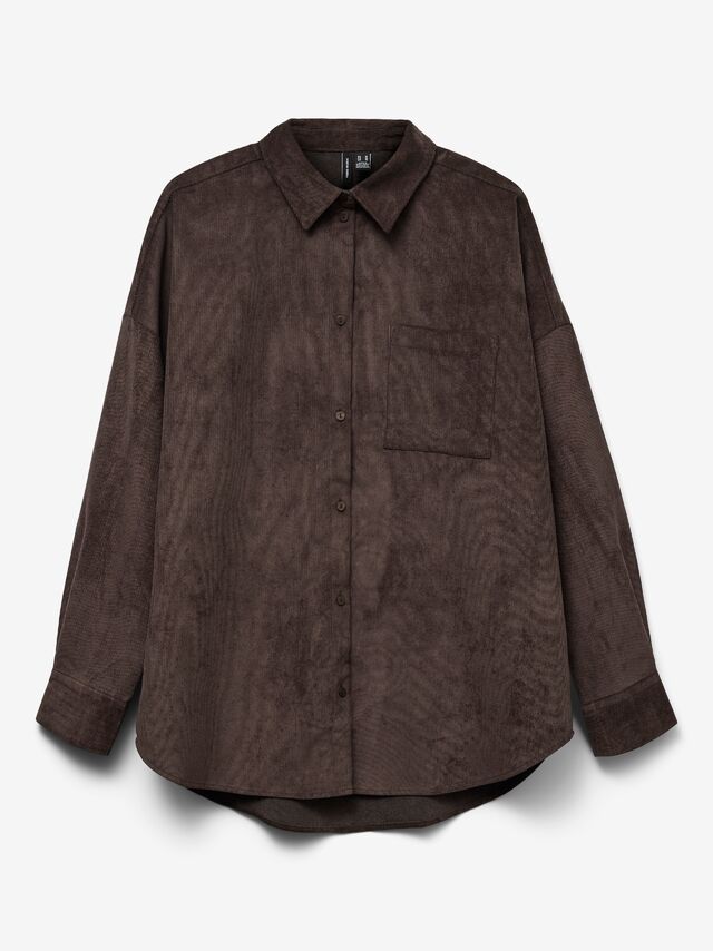 Vero Moda VMSANNE Overhemd -Chocolate Torte - 10317194