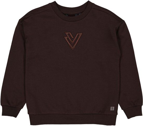 Levv - Vico jongens sweater - Dark Brown