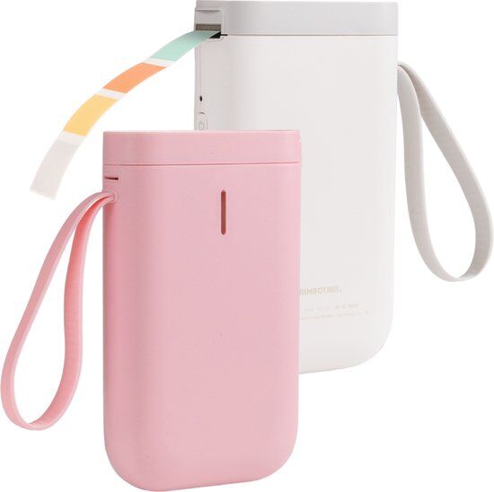 Crafts&amp;Co Labelprinter - Labelmaker - Labelwriter - Met App - Roze