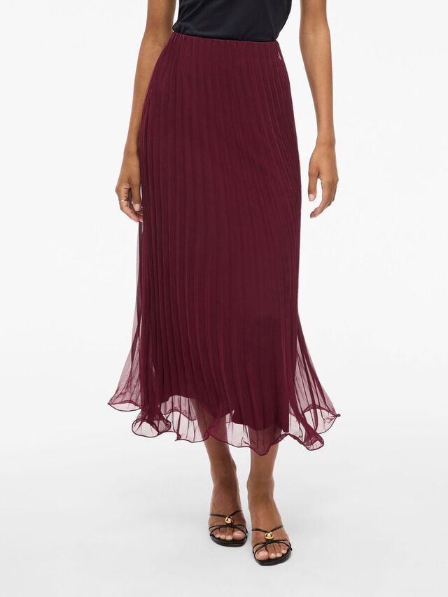 Carousel image - VICALLA GEPLOOID MAXI ROK, Fig | 1