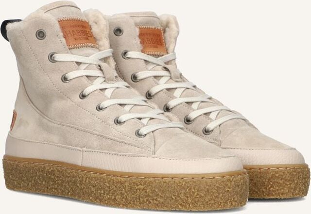 Grijze SHABBIES Hoge sneakers CHEWY LILY - large