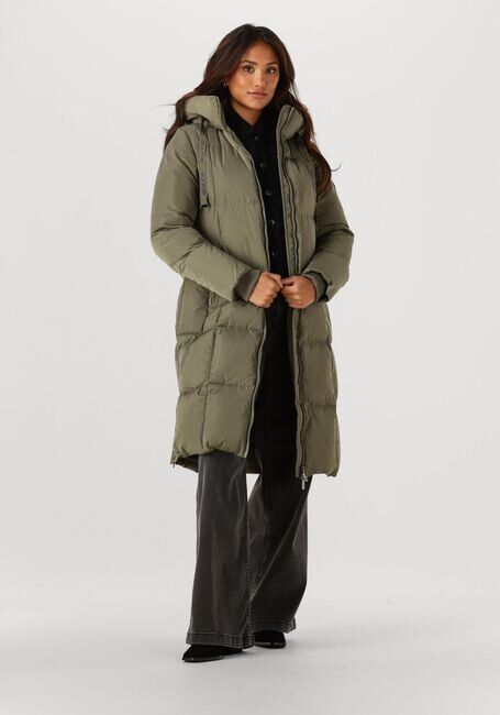 Khaki MOS MOSH Gewatteerde jas NOVA SQUARE DOWN COAT - large