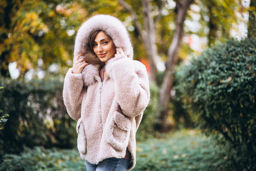 Fleece Jas Vrouwen Warme Teddy Met Capuchon Outdoor Imitatiebont Jas Pluche Jas Faux Fur Winterjas Lange Mouwen Vest Jas Bovenkleding Trenchcoat (Color : Green, Size : 4XL