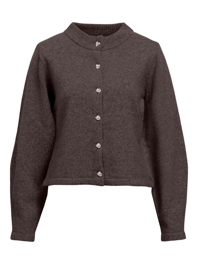 Carousel image - GEBREID VEST, Seal Brown | 1