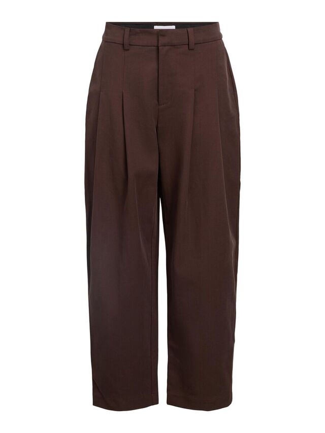 Carousel image - GEPLOOID BROEK, Seal Brown | 1