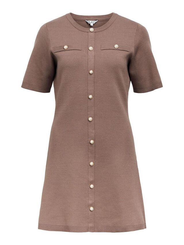 Carousel image - GEBREID MIDI-JURK, Morel | 1