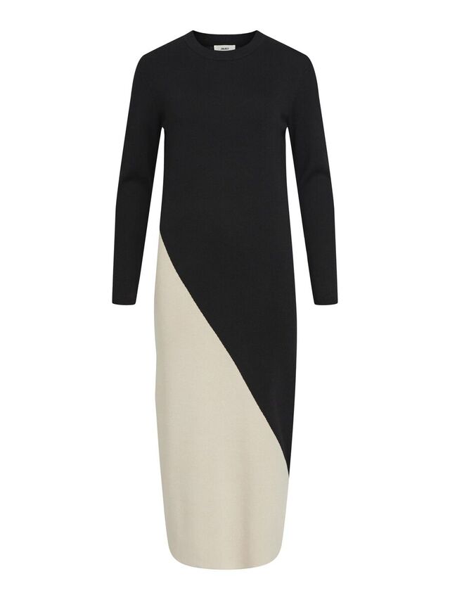 Carousel image - OBJESTER MAXI JURK, Black | 1