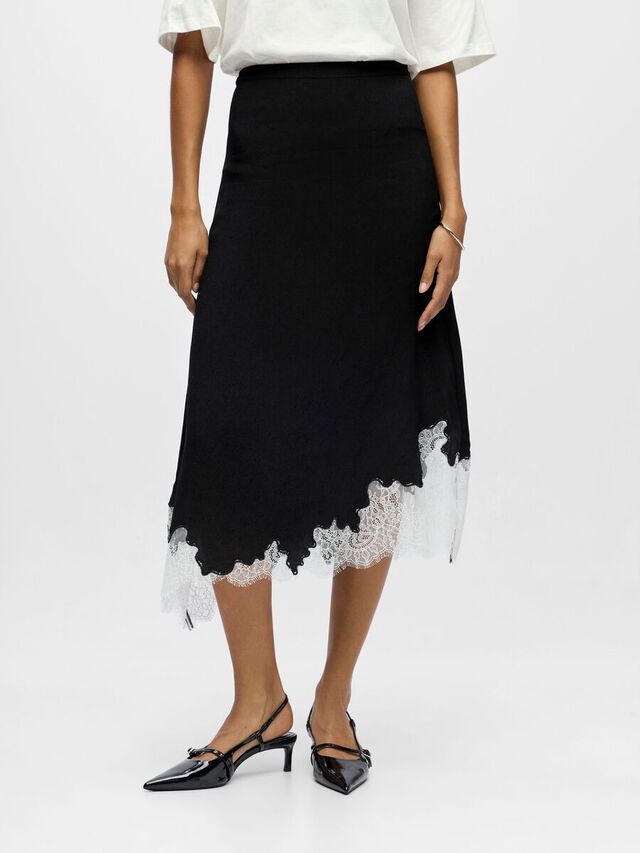 Carousel image - LANG KANT ROK, Black | 2