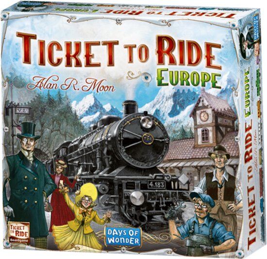 Days of Wonder - Ticket to Ride Europe - Nederlandstalig Bordspel