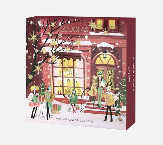 Douglas - Adventskalender 2025 - 24 Make Up Verrassingen - Lipstick - Mascara - Blush - Adventkalender Dames - Adventskalenders Vrouw - Adventkalenders Volwassenen - Aftelkalender - Geschenkset Vrouwen - Geschenkdoos - Cadeaudoos - Giftset