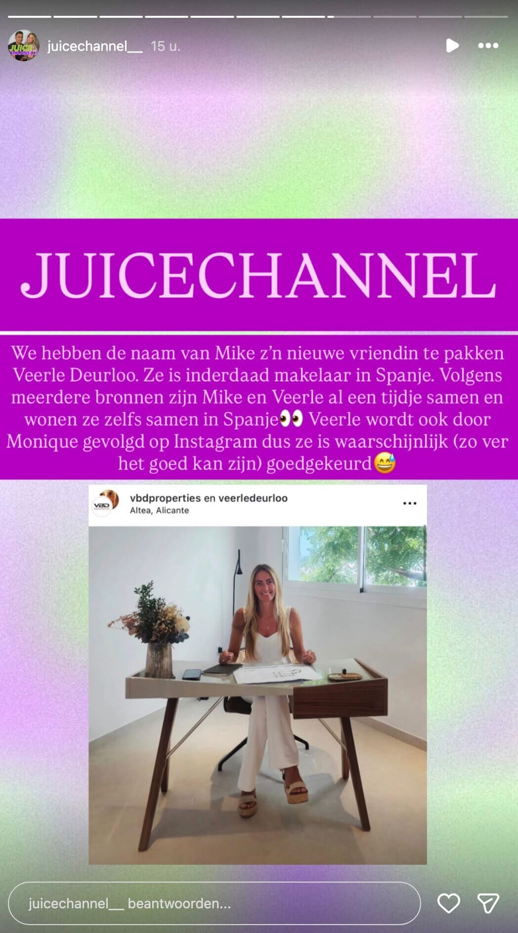 nieuwe vriendin mike