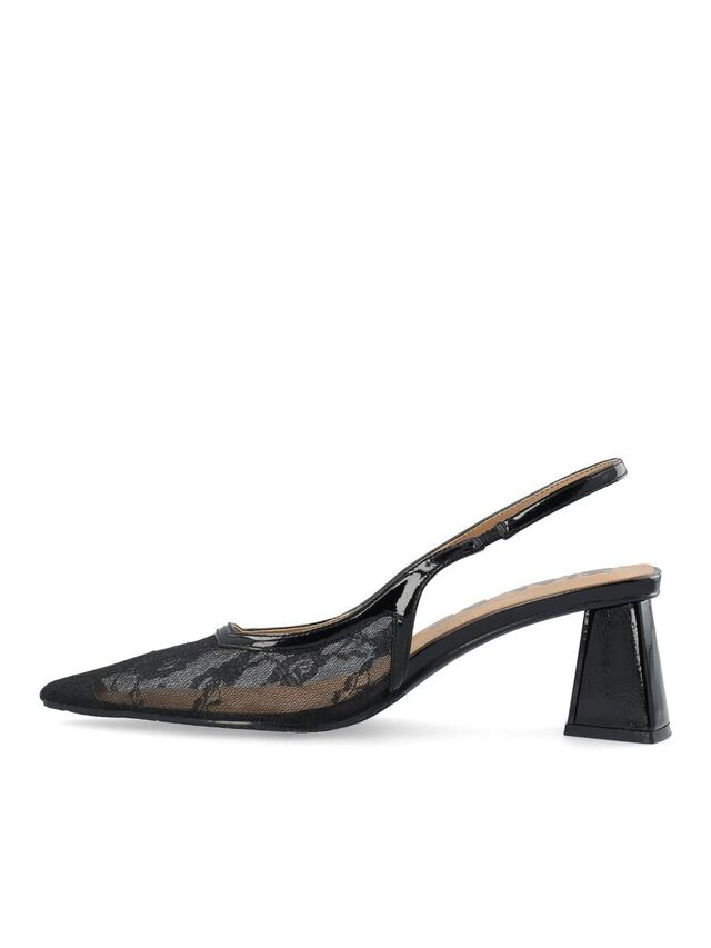 Carousel image - BIAMARALYN SLINGBACKS, BlackLace | 1
