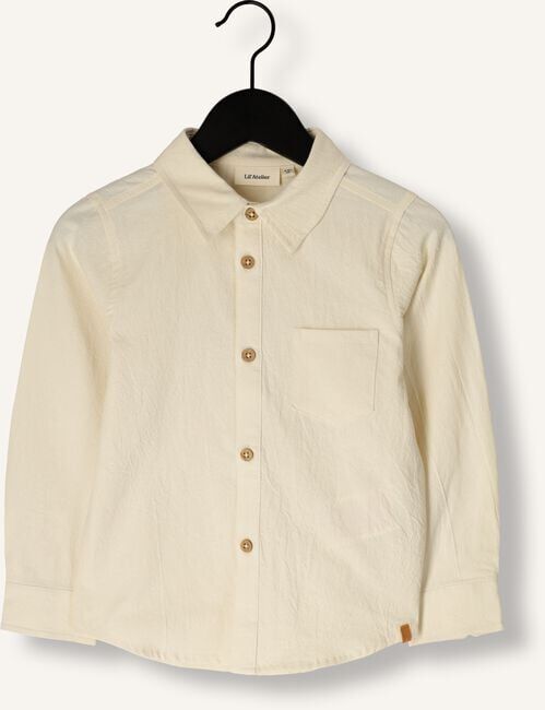 Beige LIL' ATELIER Casual overhemd NMMHADAM LS SHIRT LIL - large